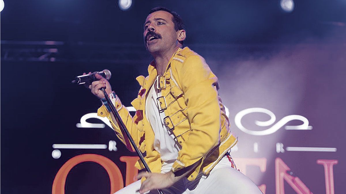 Piero Venery, considerado el mejor doble de Freddie Mercury.