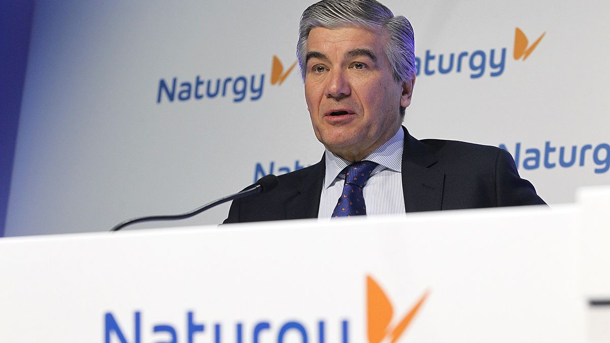 El presidente de Naturgy, Francisco Reiynés, durante su comparecencia en rueda de prensa antes de comparecer en la Junta General de Accionistas. | ICAL