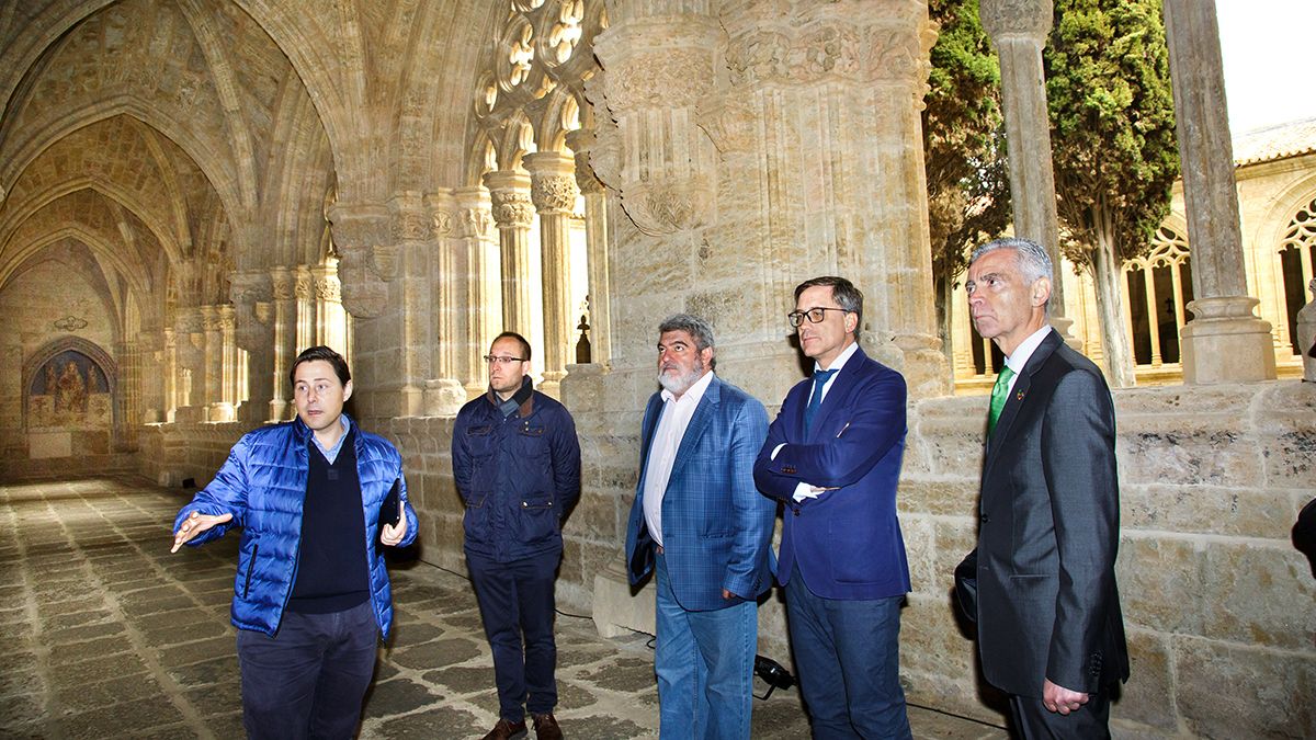 Un momento de la presentación de la reforma en la Catedral de Ciudad Rodrigo. | ICAL