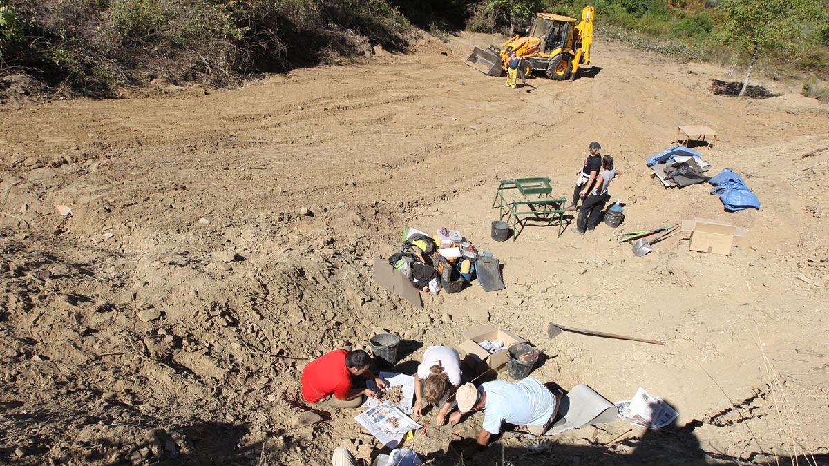 Imagen de archivo de una de las excavaciones llevadas a cabo por la ARMH en la provincia. | ICAL