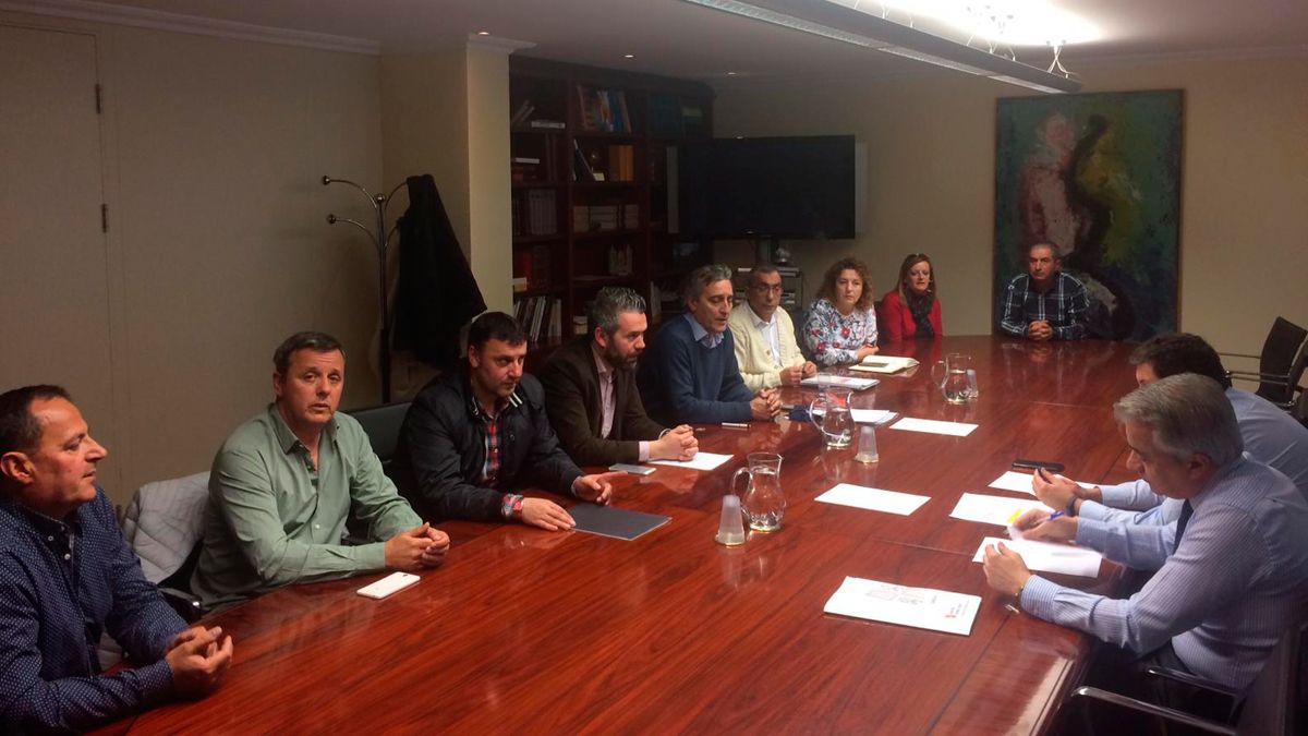 Reunión de los representantes de los trabajadores en Valladolid.