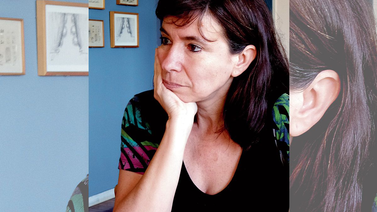 Yayo Herrero cierra el ciclo de conferencias ‘Con los ojos en la tierra’. | CLARA ELÍAS