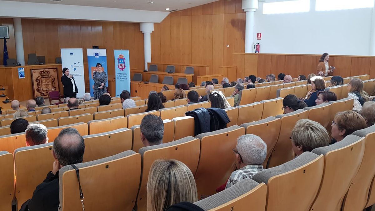La intervención de Teresa Frontán en el Consistorio. | L.N.C.