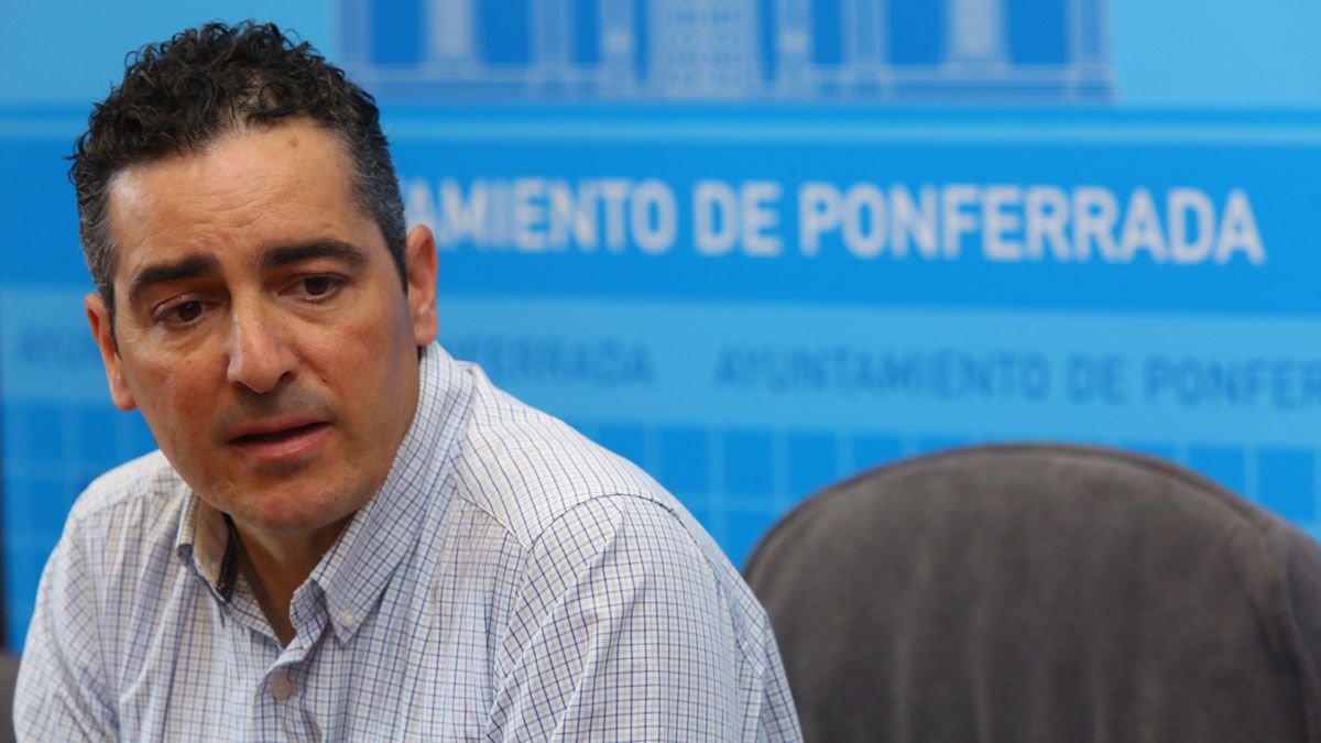 El concejal de Medio Ambiente de Ponferrada, Roberto Mendo.