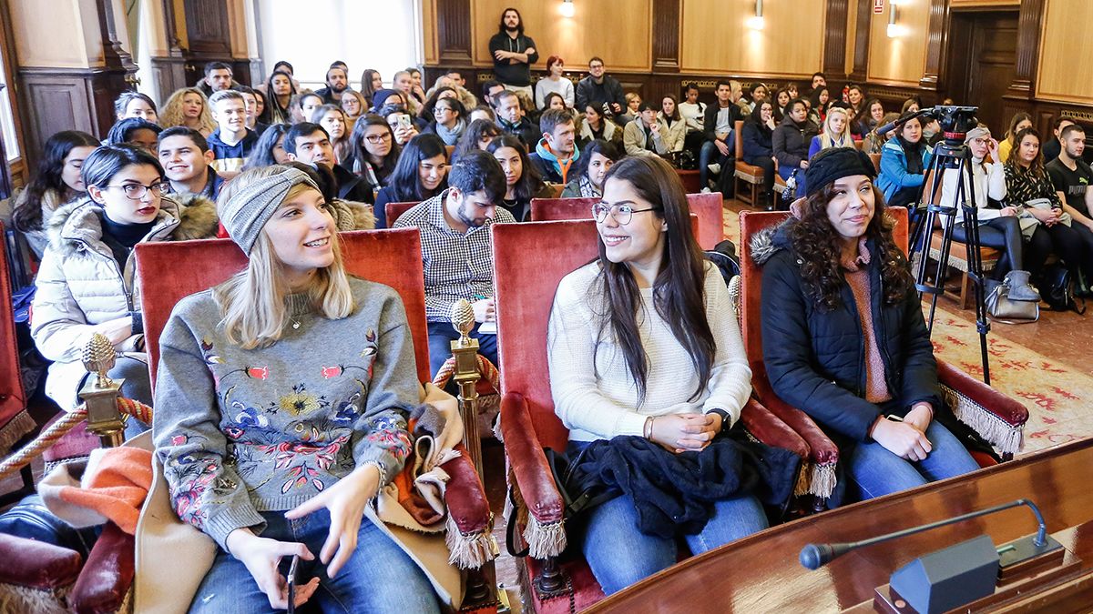 Decenas de estudiantes disfrutan cada año de una beca Erasmus en León. | ICAL