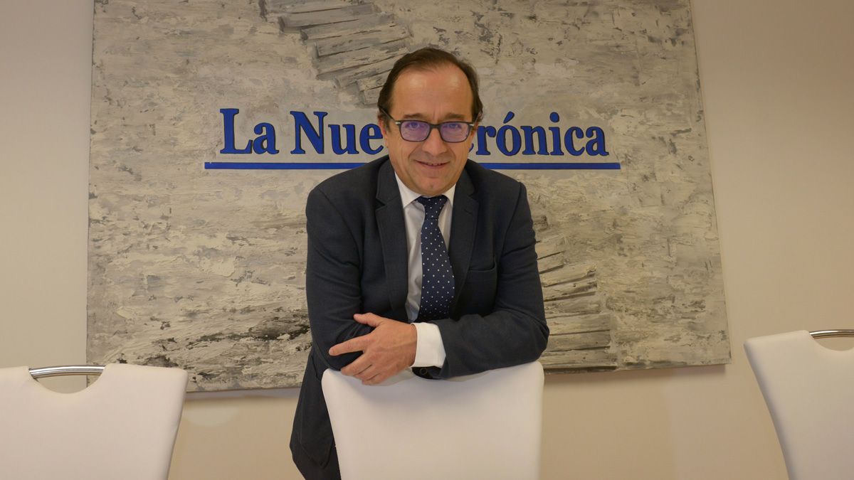 El decano del Colegio de Abogados de León, Fernando Rodríguez Santocildes. :: M. PEÑA