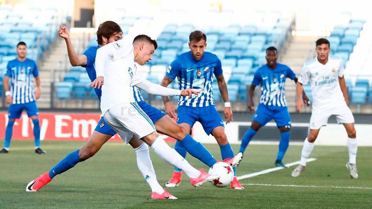 Imagen del partido de la temporada pasada disputado en el estadio Alfredo Di Stéfano. | REAL MADRID