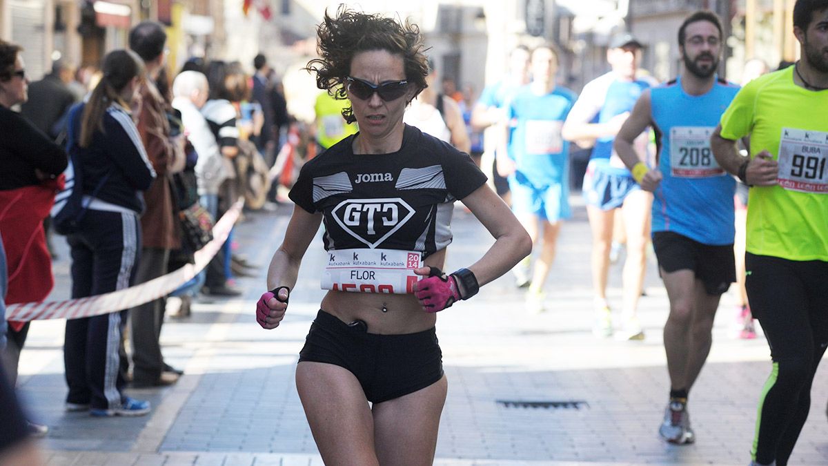La media maratón de León llenará de corredores las calles de la ciudad el domingo por la mañana. | DANIEL MARTÍN