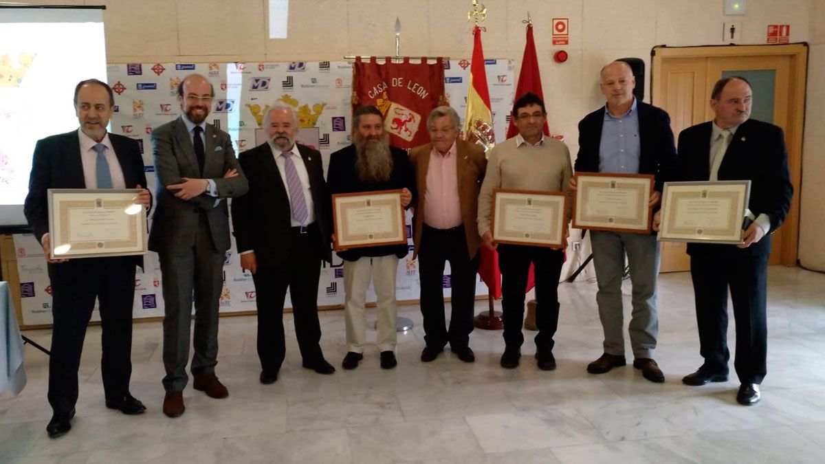 El escritor y periodista Valentín Carrera fue uno de los homenajeados.