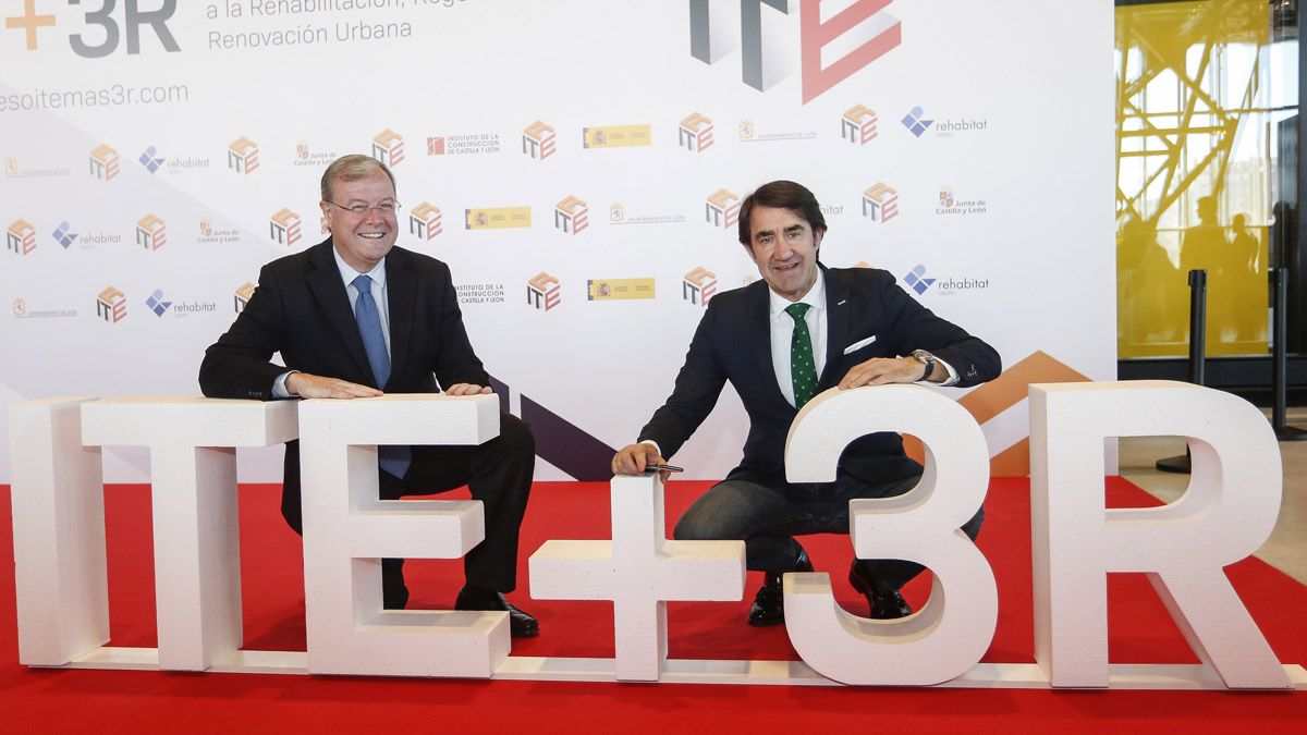 Antonio Silván y Juan Carlos Suárez-Quiñones en la presentación de ITE+3R. | ICAL