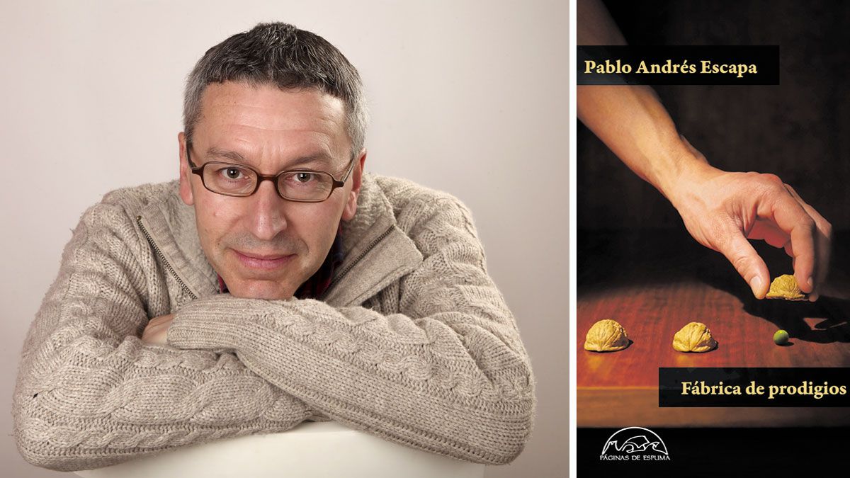 Pablo Andrés Escapa presenta el viernes su novela ‘Fábrica de prodigios’ en la librería Alejandría. | ISABEL WAGEMANN