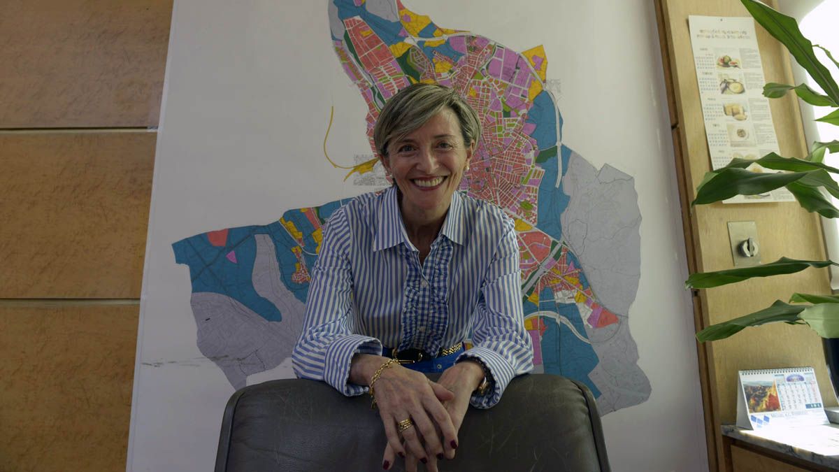 La concejala de Urbanismo y Medio Ambiente, Ana Franco. | MAURICIO PEÑA