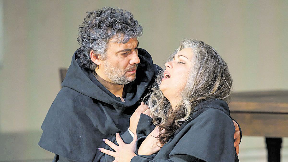 JonasKaufmann y Anna Netrebko en ‘La forza del destino’. |  BILL COOPER