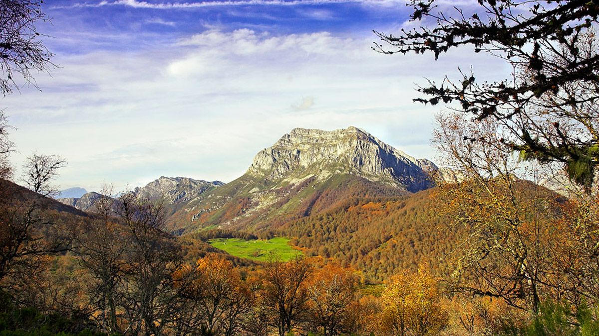 Vista del paisaje de Picos de Europa.
