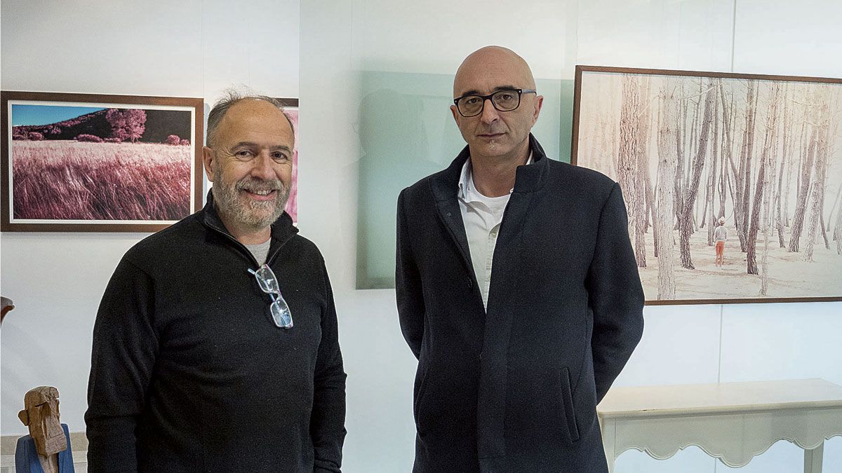 Javier Simón y Jesús Castrillo exponen en la galería Alemi. | VICENTE GARCÍA