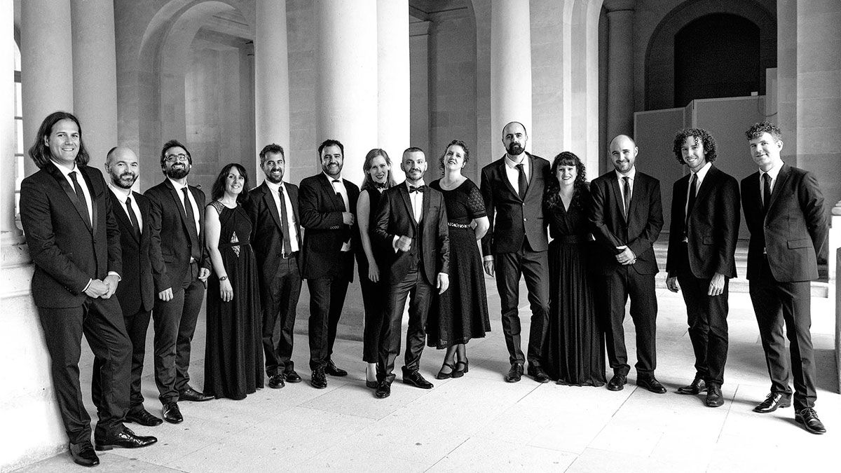 Los integrantes de la formación de música antigua Nereydas, que este miércoles actúa en el Auditorio de León.