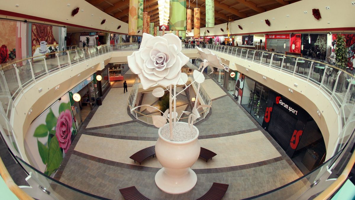 Imagen del centro comercial El Rosal por dentro. | ICAL
