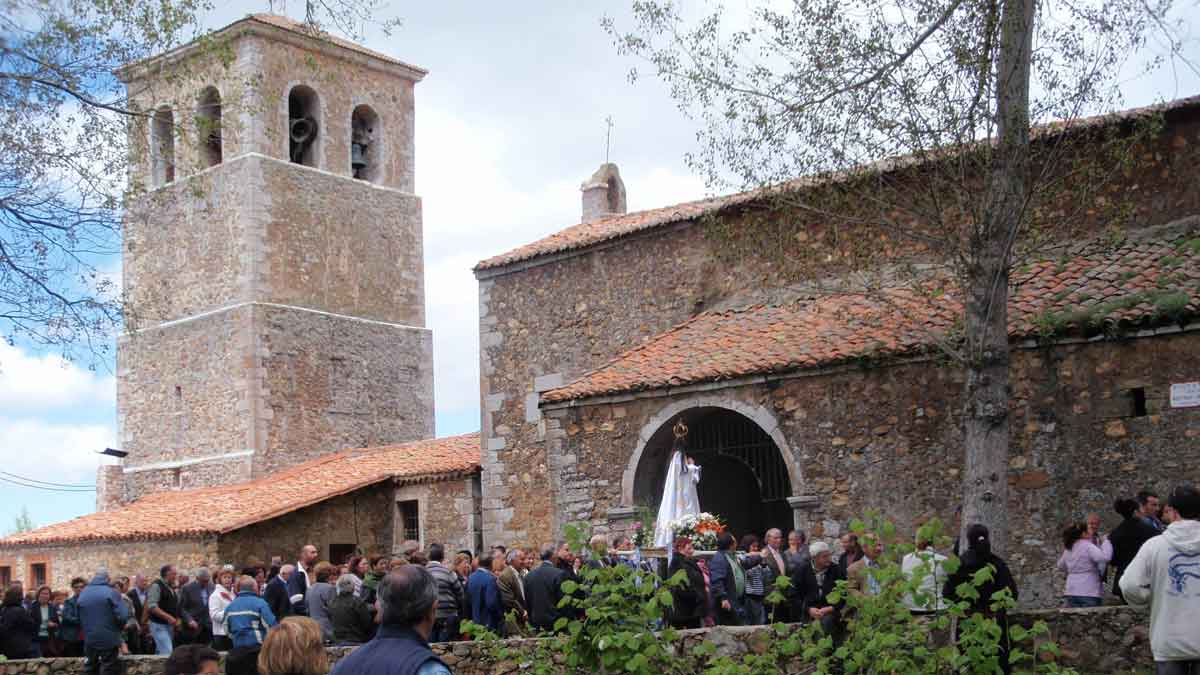 Imagen de archivo de la rogativa de Camposagrado