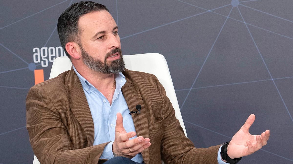 El candidato a la Presidencia del Gobierno por Vox, Santiago Abascal. | ICAL