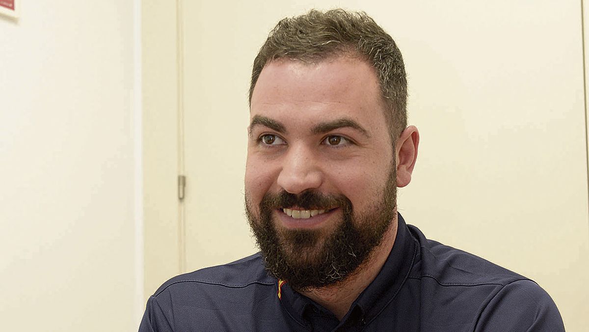 Raúl Cuesta, portavoz nacional de Alternativa Sindical Policial (ASP). | MAURICIO PEÑA