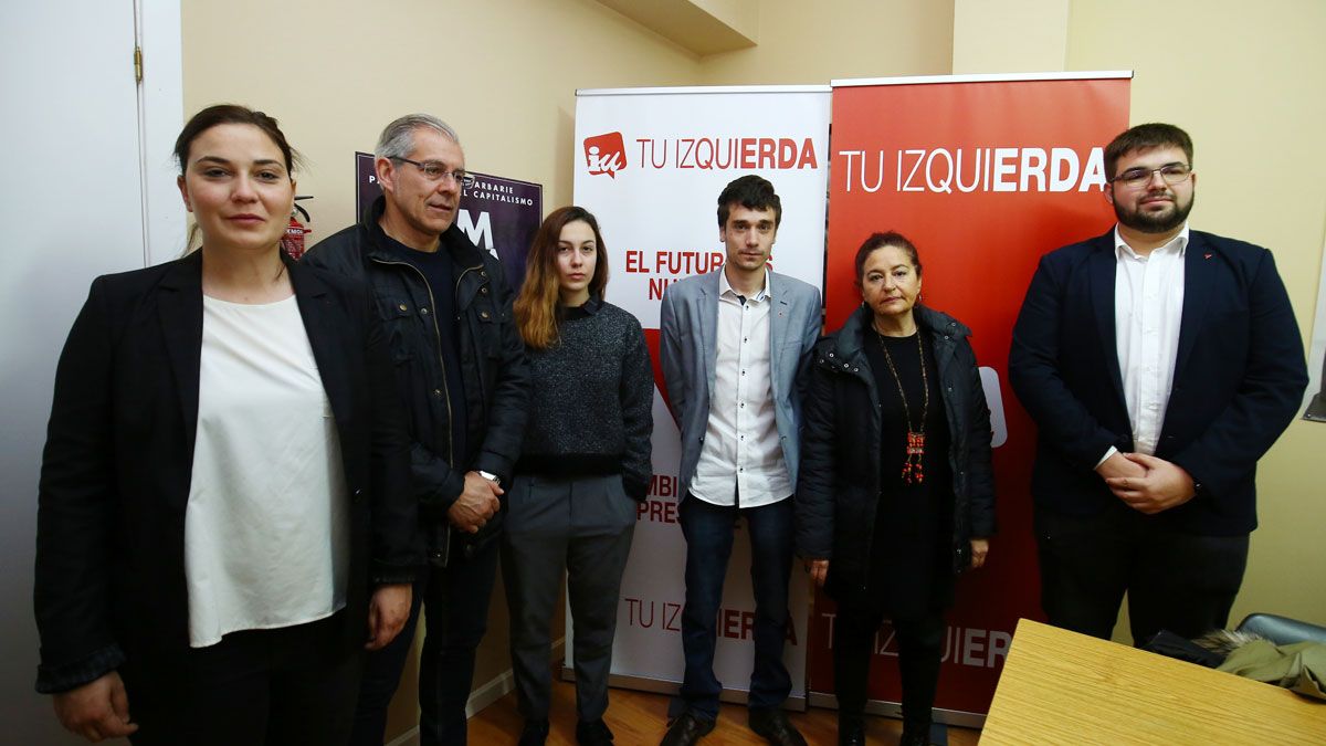Presentación de la candidatura de Izquierda Unida al Ayuntamiento de Ponferrada. | C.S. (ICAL)