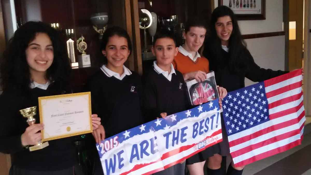 Imagen de algunos de los ganadores del colegio Divina Pastora de León. | L.N.C.