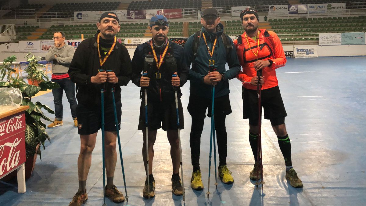El Equipo USBA ‘Conde de Gazola’ fue el tercer clasificado en la categoría de equipos militares veterano masculino. | L.N.C. El Equipo USBA ‘Conde de Gazola’ fue el tercer clasificado en la categoría de equipos militares veterano masculino. | L.N.C.