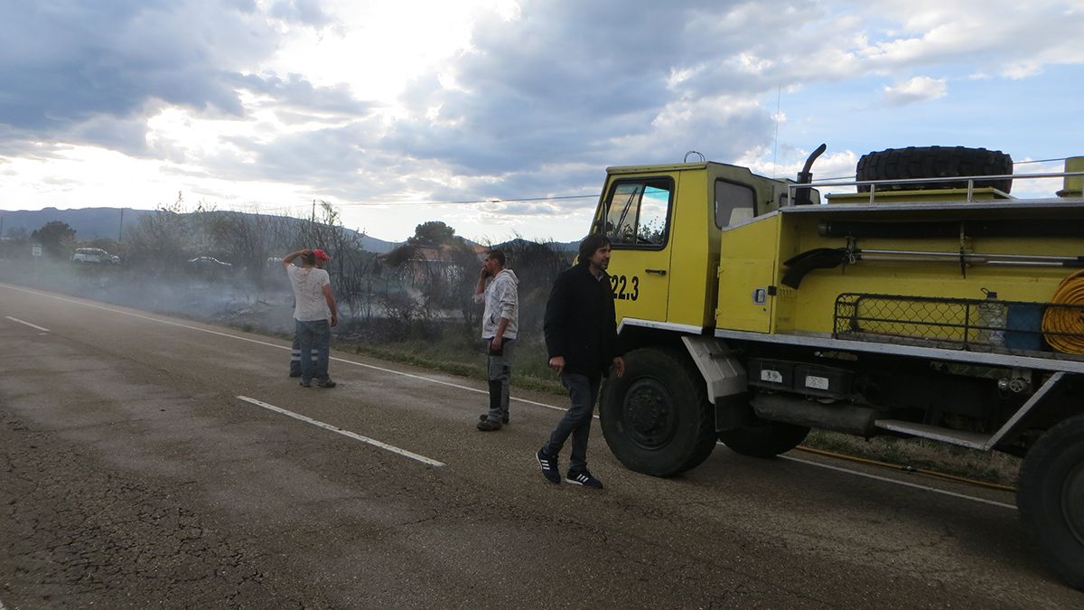 El incendio tuvo lugar en la tarde de este miércoles. | L.N.C.