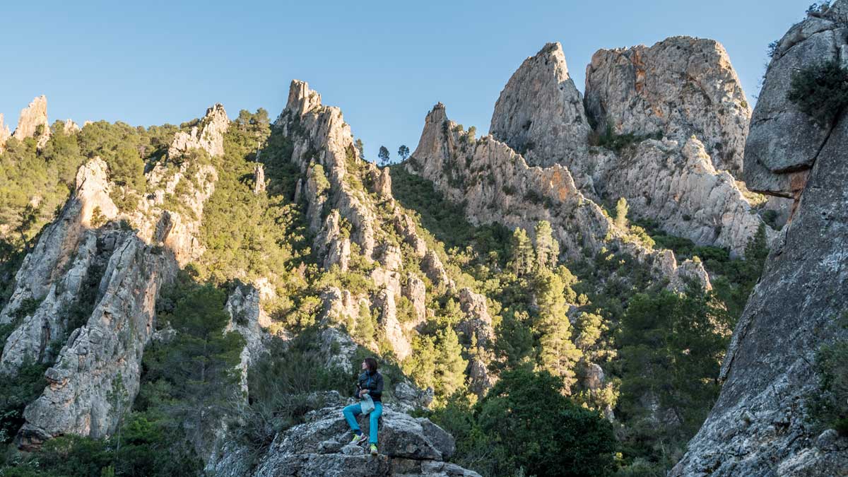 Sierra de Rubial con la Peña de Contreras y la Torre de la Moneda. | VICENTE GARCÍA