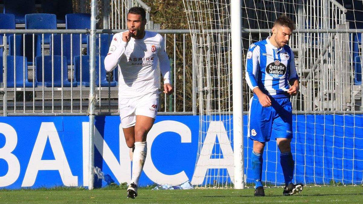 Aridane, que ya le marcó esta temporada al Deportivo B, confía en volver a ver puerta. | CYDLEONESA