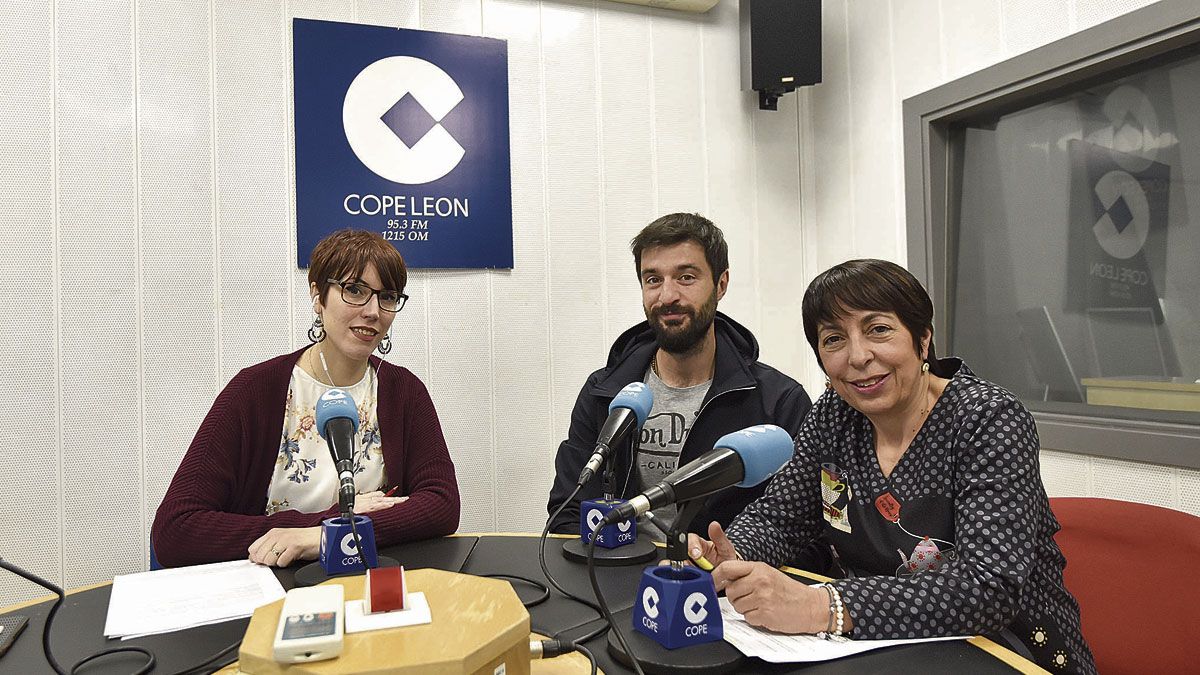 Álvaro Laiz fue el invitado de este miércoles en el espacio ‘Entre Nosotras’ de Cope León. | SAÚL ARÉN