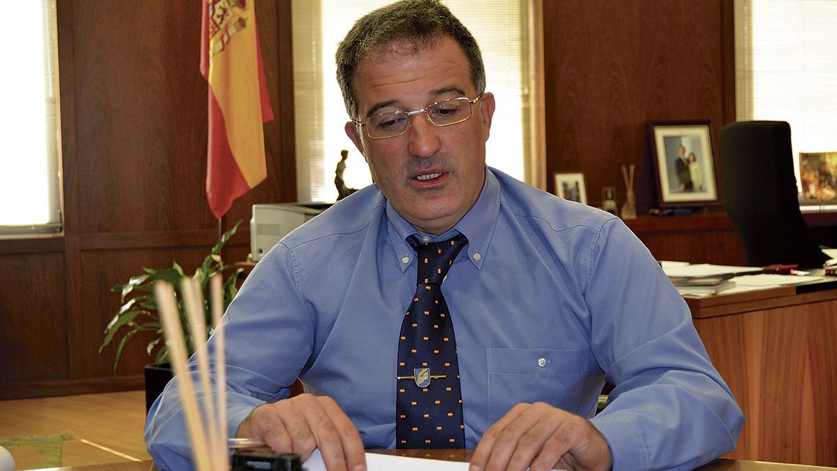El alcalde de Astorga, Arsenio García.