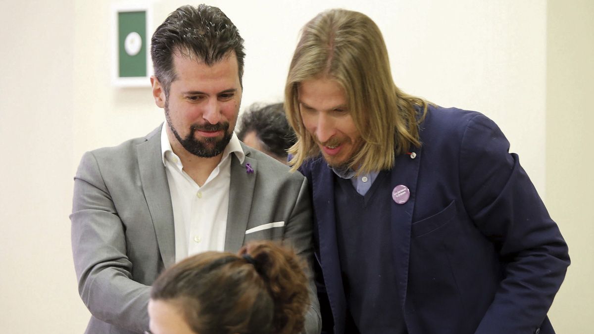 Los líderes autonómicos de PSOE y Podemos en una imagen reciente. | ICAL