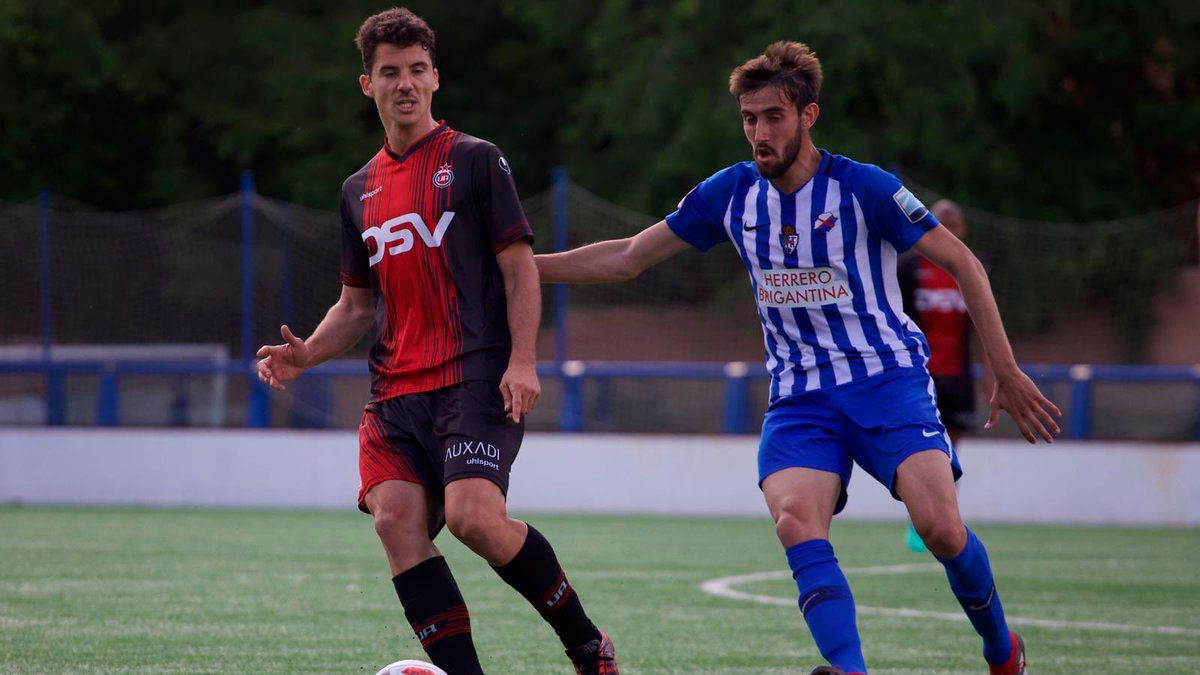 Jorge García, durante el partido ante el Adarve. | UNIÓN ADARVE