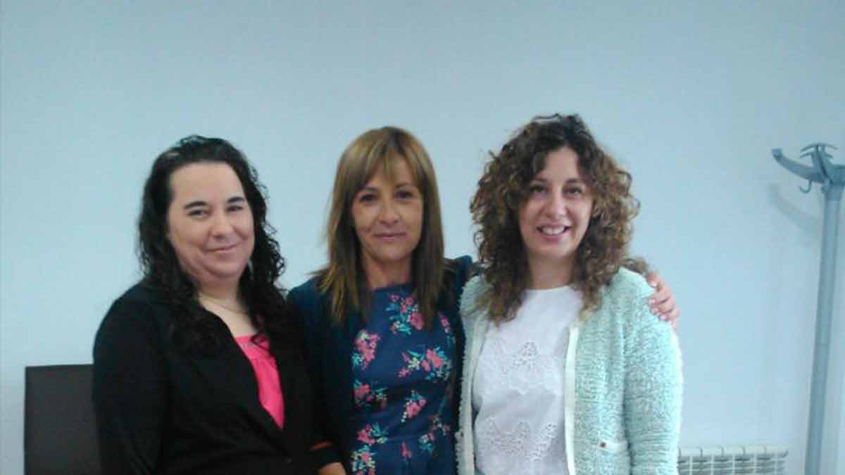Ana Arias, Margarita García y Noelia Suárez. | L.N.C.