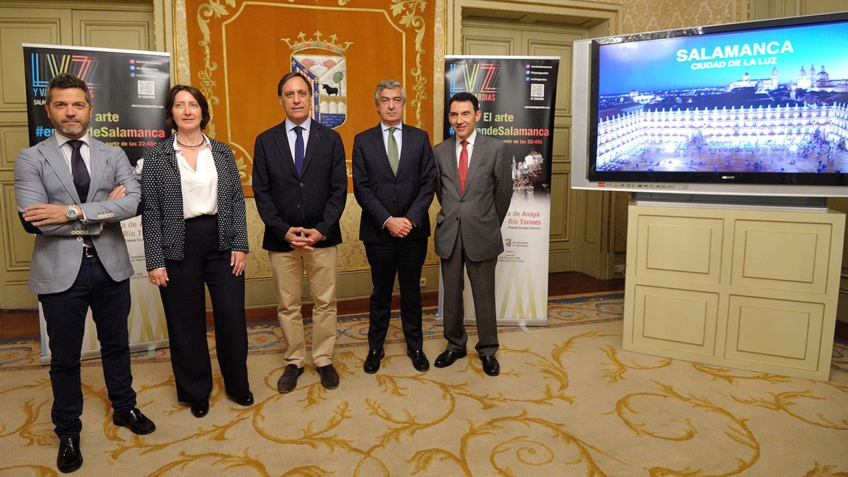 Un momento de la presentación del festival en el Ayuntamiento de Salamanca. | L.N.C.