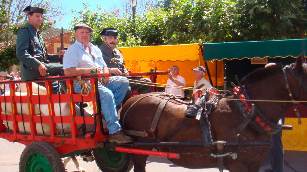 La ambientación de época marca la feria tradicional de agosto. | L.N.C: