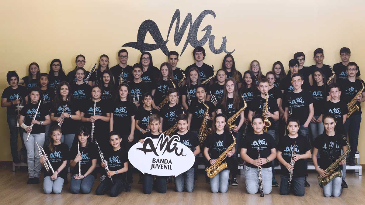 La Banda Juvenil de AMGu es una de las grandes formaciones artísticas que posee la Agrupación Musical de Guardo. | L.N.C.