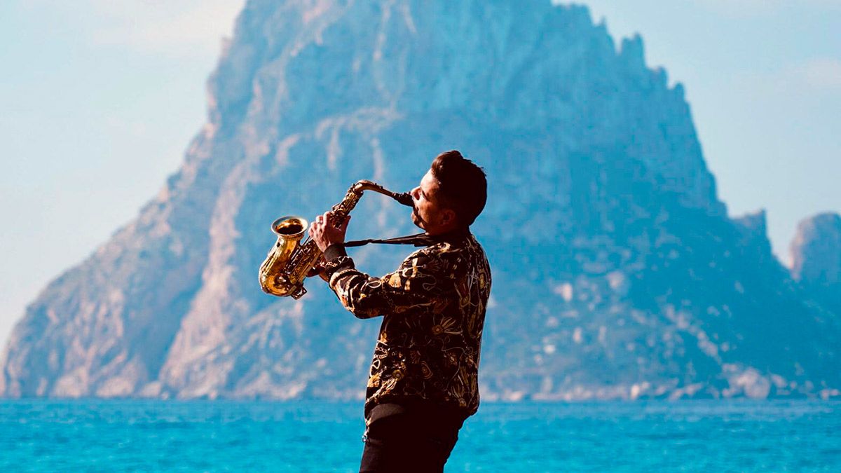 El saxofonista leonés LuGotti acumula cerca de 20.000 seguidores en Instagram. | L.N.C.