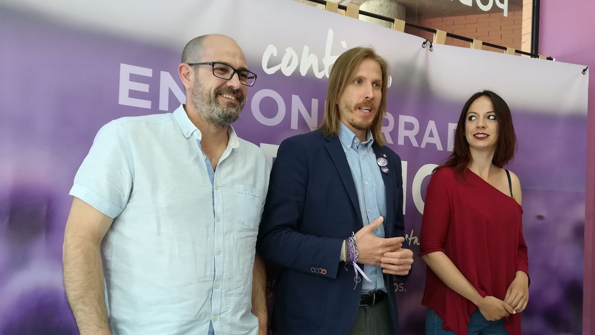 Cierre de campaña de Podemos en Ponferrada. | M.I.
