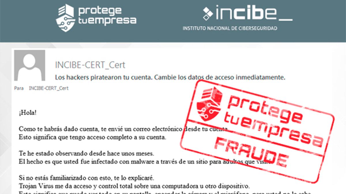 La nueva campaña de sextorsión que afecta a empleados y autónomos