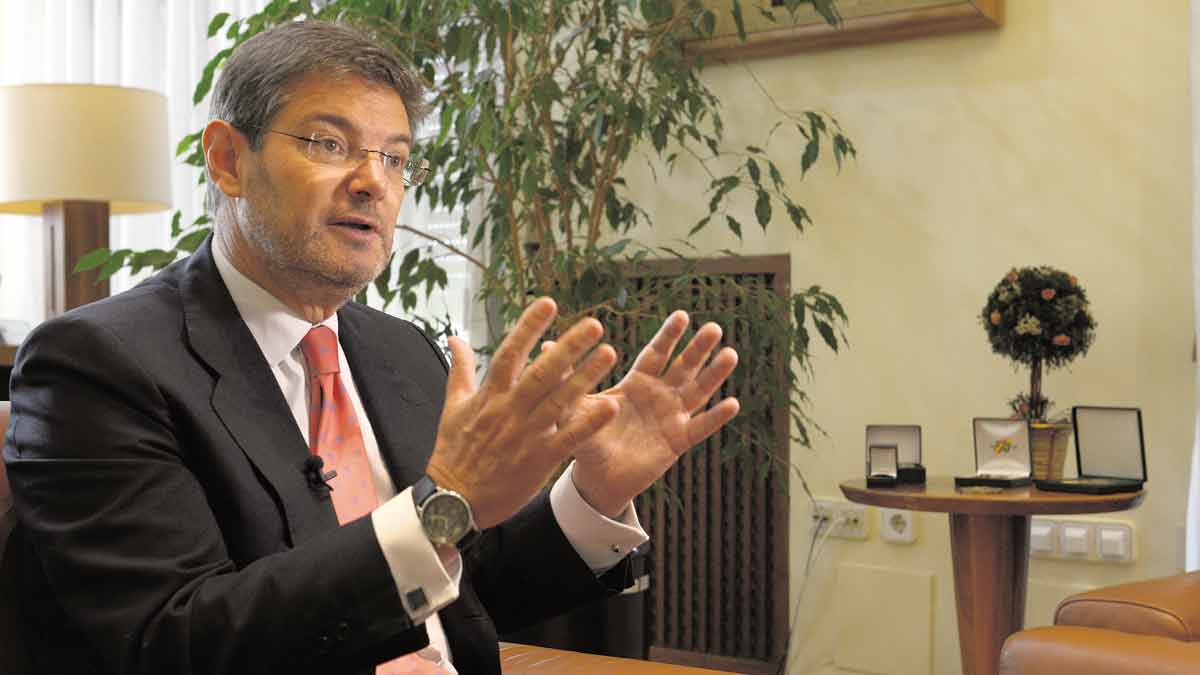 El ministro de Justicia, Rafael Catalá, durante la entrevista concedida a La Nueva Crónica. | MAURICIO PEÑA El ministro de Justicia, Rafael Catalá, durante la entrevista concedida a La Nueva Crónica. | MAURICIO PEÑA
