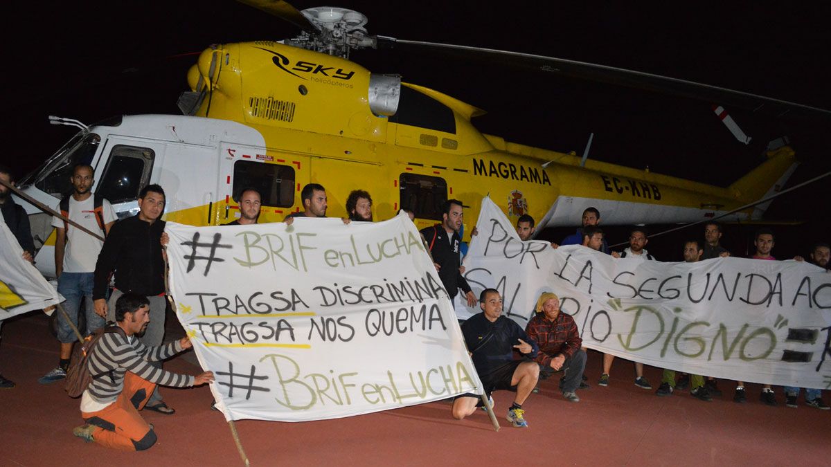 Imagen de archivo de una de las protestas llevadas a cabo por las BRIF. Imagen de archivo de una de las protestas llevadas a cabo por las BRIF.