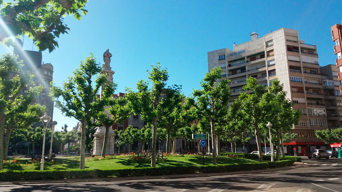 Imagen de archivo de la la Plaza de la Inmaculada. | MAURICIO PEÑA