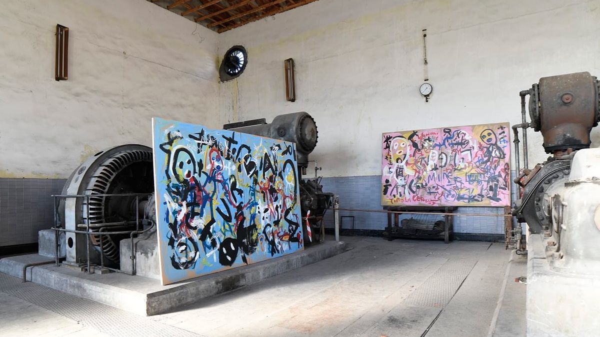 Algunas de las obras que se podrán ver a partir de este jueves en pozo Julia. Algunas de las obras que se podrán ver a partir de este jueves en pozo Julia.