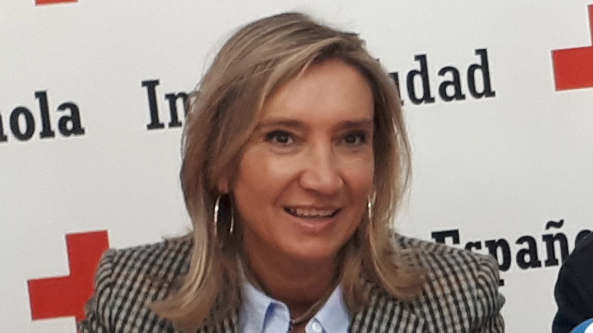 María Victoria Seco, este jueves en la sede de Cruz Roja León. | L.N.C. María Victoria Seco, este jueves en la sede de Cruz Roja León. | L.N.C.