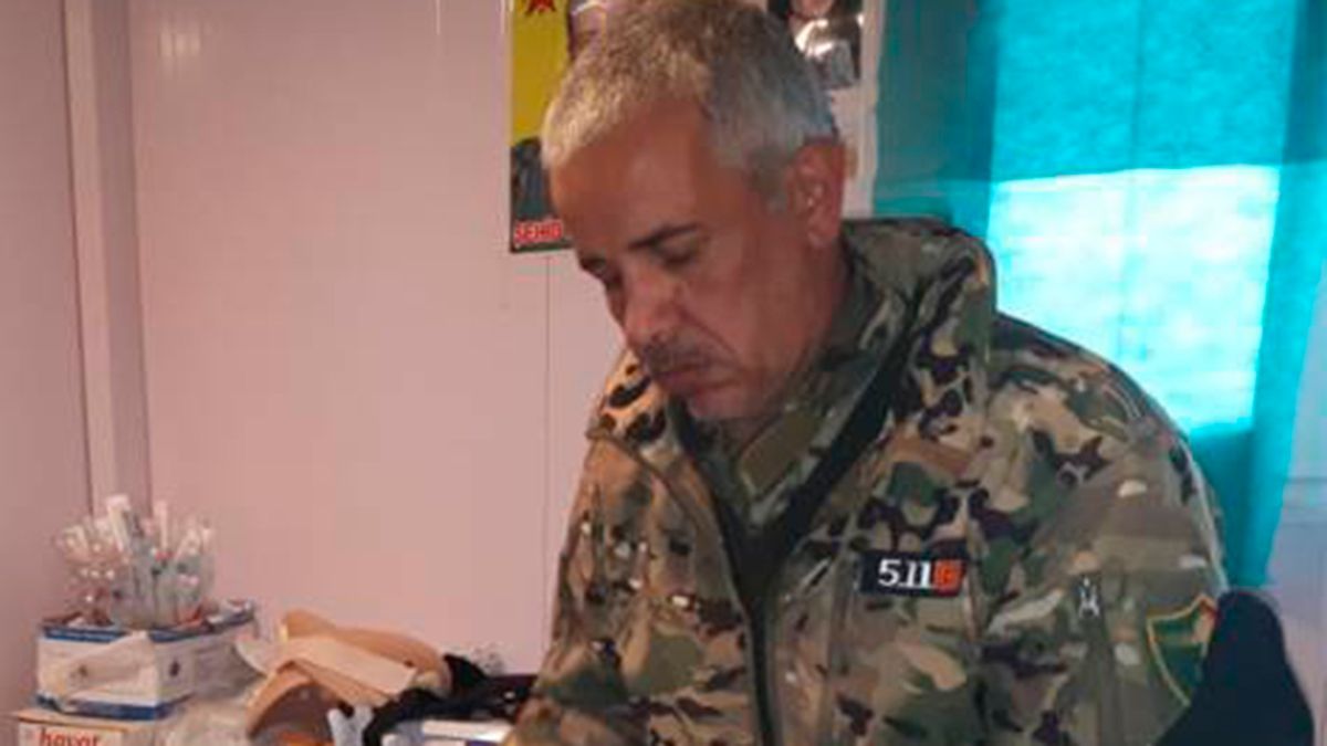 El miliciano leonés Doctor Delil. | L.N.C. El miliciano leonés Doctor Delil. | L.N.C.