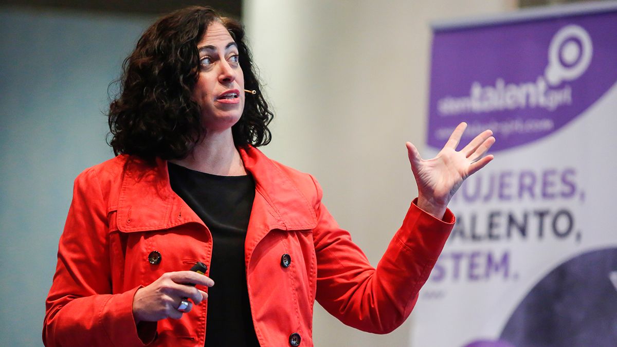Cristina Aranda este sábado en León. | ICAL Cristina Aranda este sábado en León. | ICAL