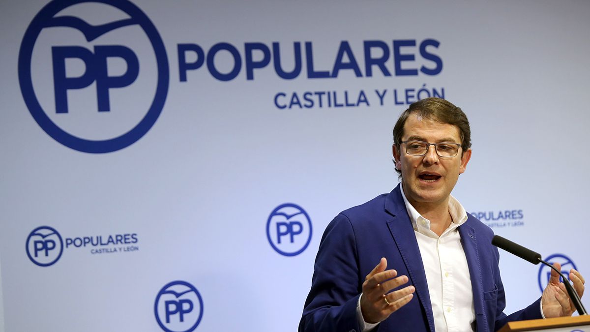 Imagen de archivo de Alfonso Fernández Mañueco, candidato del PP a la Presidencia de la Junta de Castilla y León. | ICAL