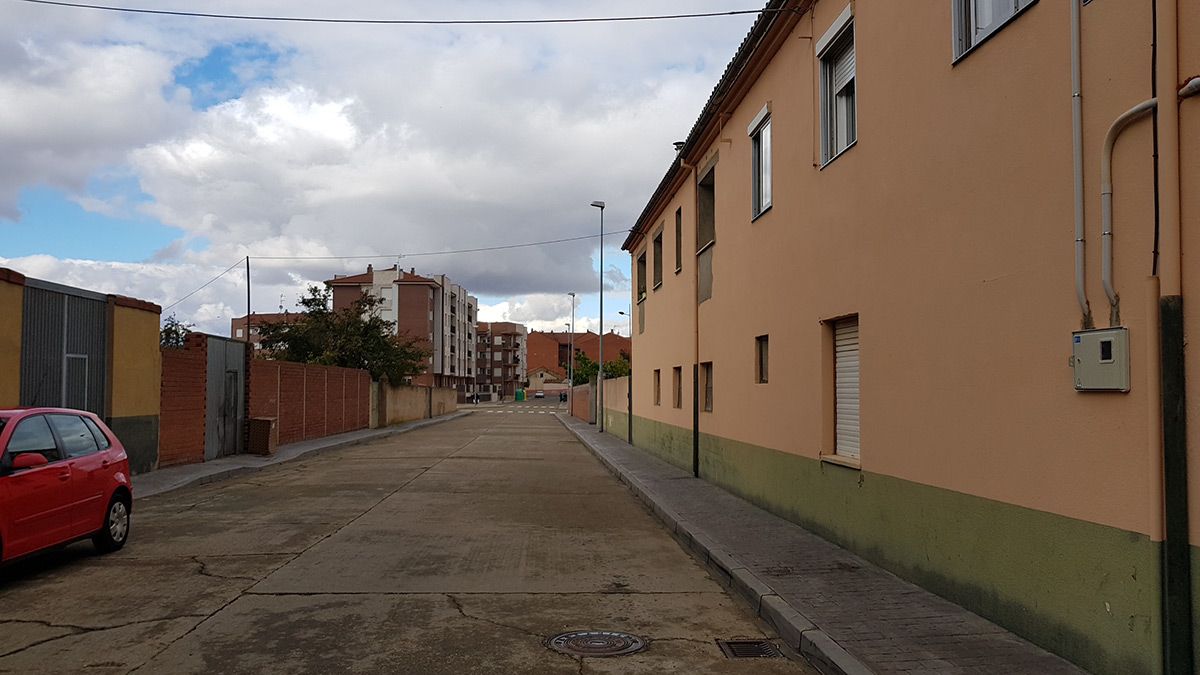 Imagen de archivo de la calle Las Huertas en Valencia de Don Juan.